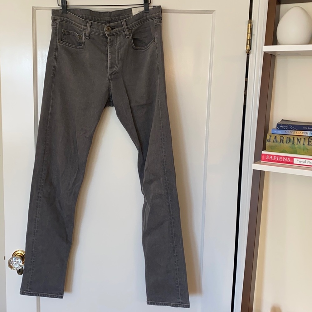 Mens Rag & Bone Fit 2. Slim leg. 34. Vesuvio gray